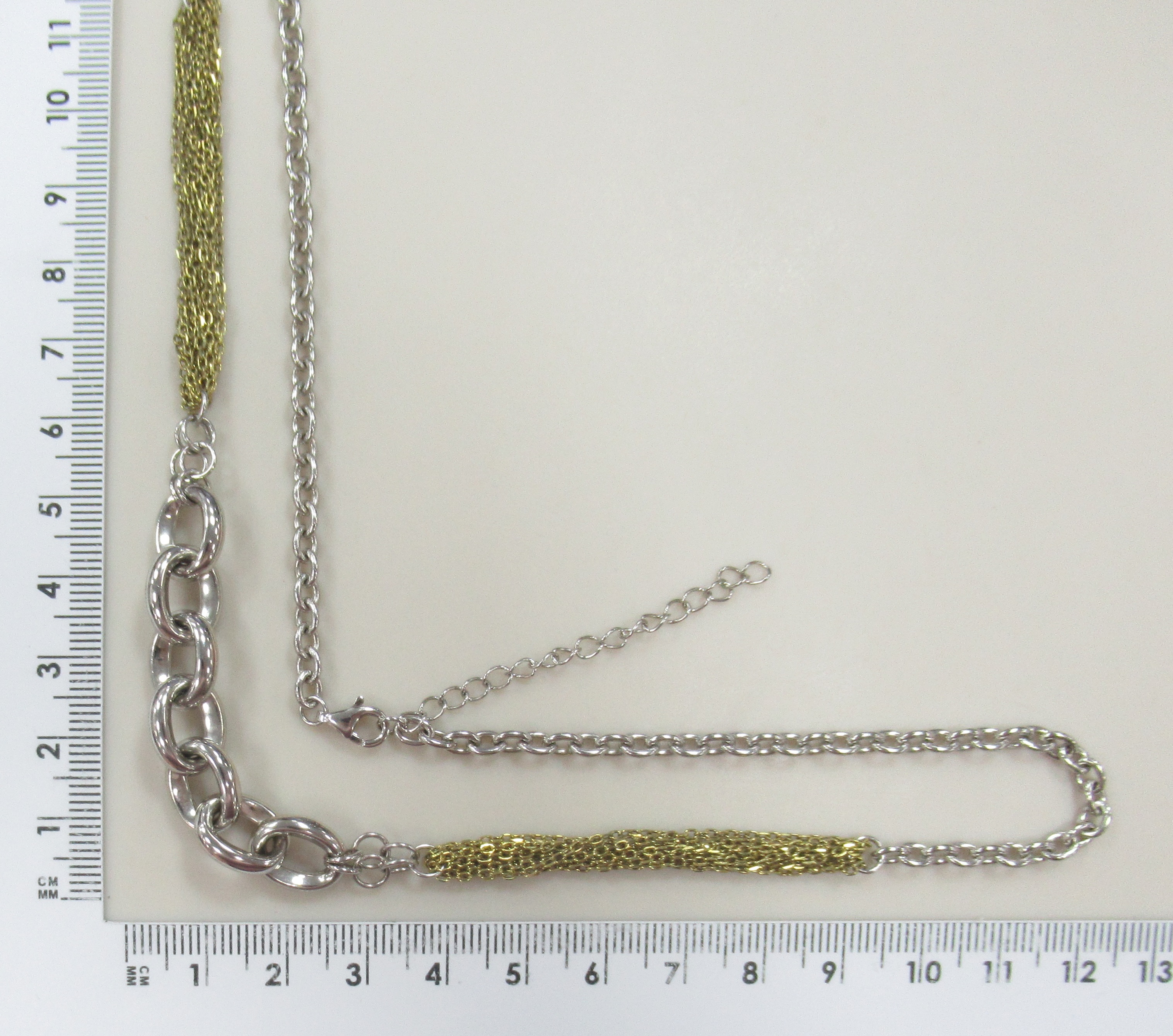Серебряное колье